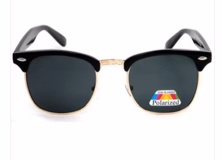 Polariserande solglasögon Clabbe svart