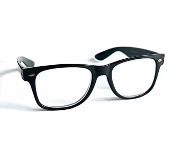 Starka läsglas svarta wayne