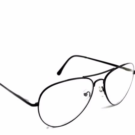 Läsglas pilot svart