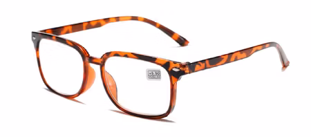 Starka läsglas Max bruna