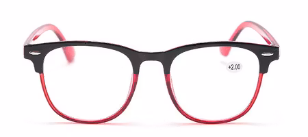 Starka läsglas Figaro red +4,0