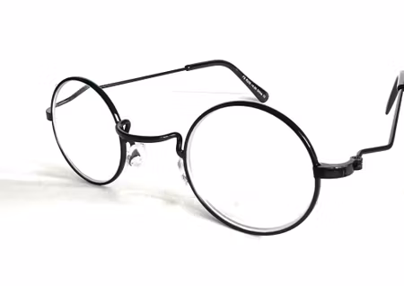 Läsglas Harry svart +4