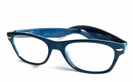 Läsglas Wayne blå