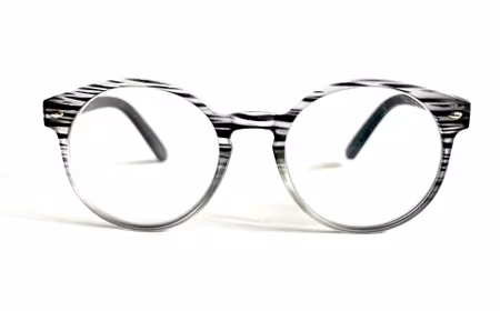 Läsglas Palett gråsvart