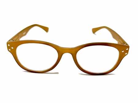 Läsglas Joar ljus brun