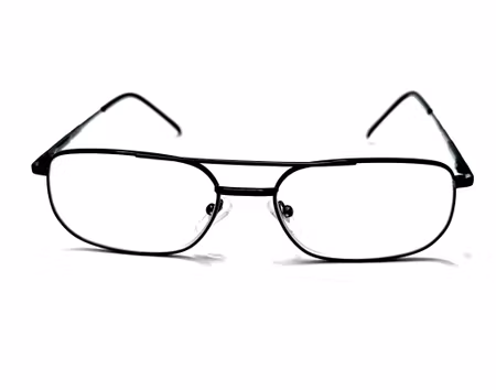 Läsglas Boston mörk metall