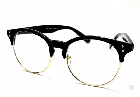 Klarglas Dagny svart