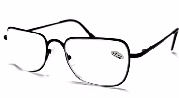 Superstarka läsglas metal +7.0