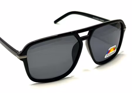 Polariserande solglasögon Pigge svart