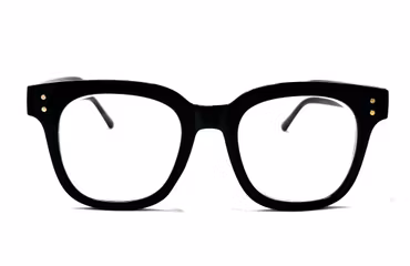 Glasögon higher i svart med  starkare minusstyrka (-4 och uppåt)