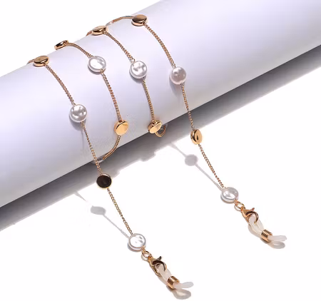 Glasögonkedja roundie