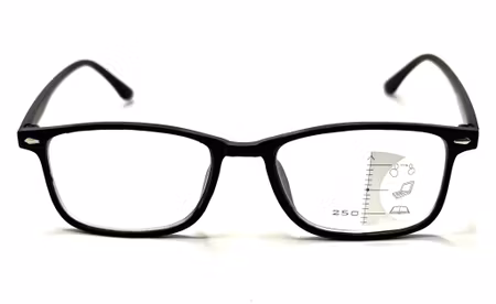 Läsglas Times , bifokala med multifocus