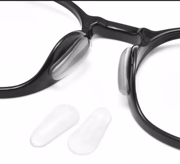 Non-slip självhäftande avlång näskudde i soft silicone