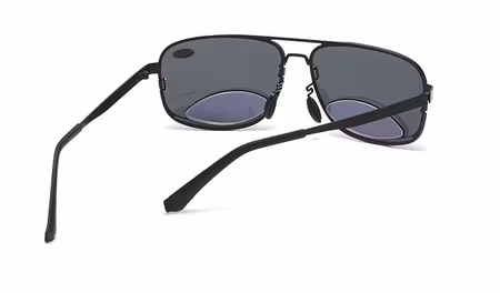 Solläsglas polariserande med läsruta nedtill