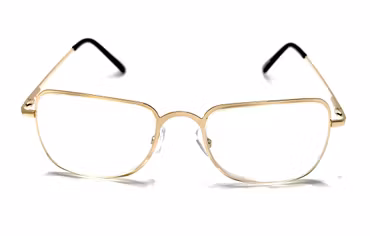 Superstarka läsglas guld metal +7.0