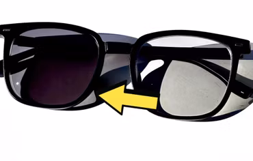 Fotokromatiska glasögon Bogart med minusstyrka