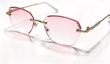 Läsglas Pink