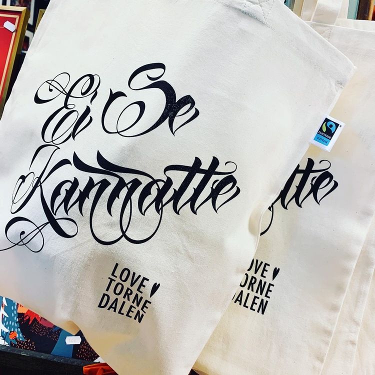 Tygkasse/Canvas bag ”Ei Se Kannatte”
