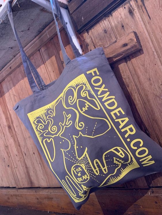 Fox n’ Dear Tygkasse/cotton bag