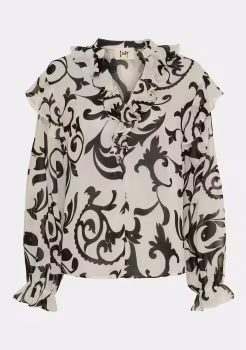 Vibse flounce blouse