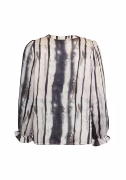 Melba flounce blouse