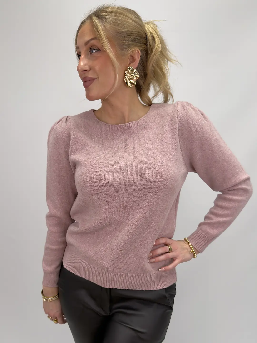 Elvie stickad tröja