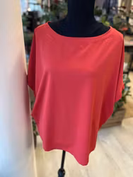 May loose blouse röd