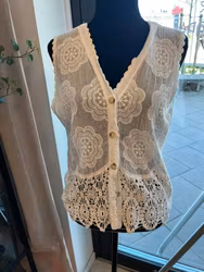 Diana virkad top