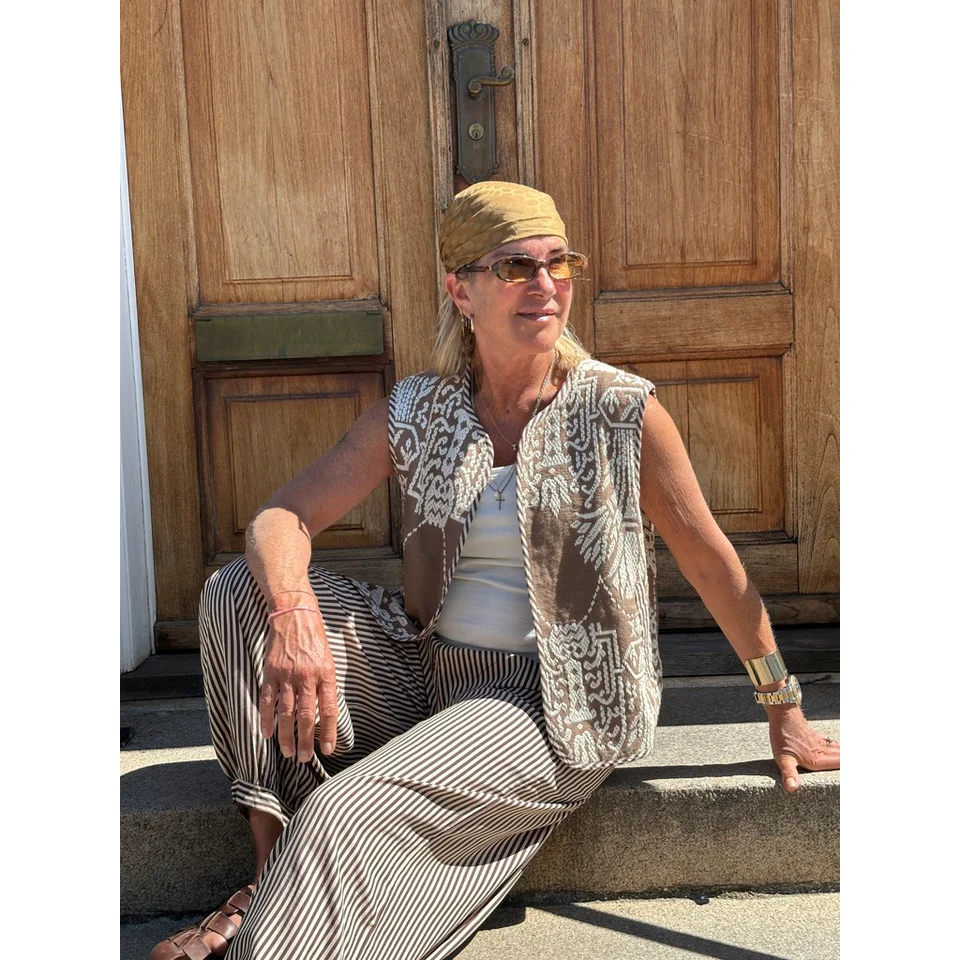 Marli Waistcoat - Brown