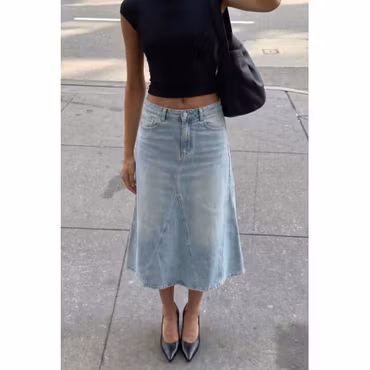 Cool Denim Skirt