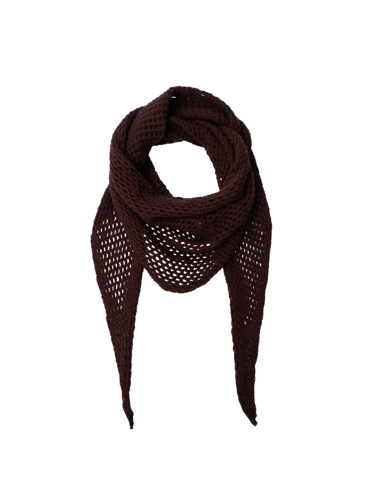 Gale knitted cotton scarf