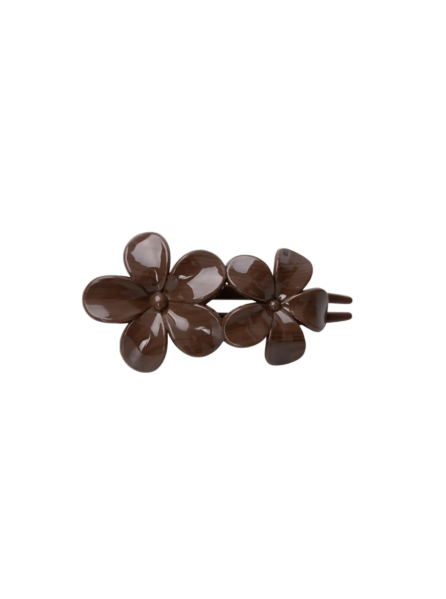 Rosella flower hair clip