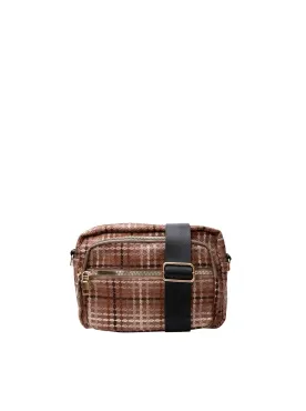 Vanda check crossover bag