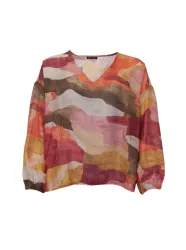 Zella sheer blouse