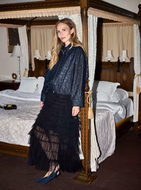 Angeline mesh skirt