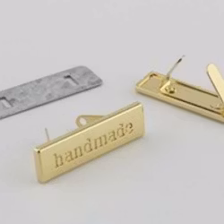 Metalltag "Handmade"