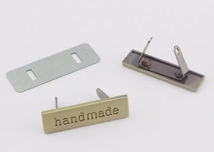 Metalltag "Handmade"