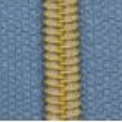 Dragkedja Nr 5 - Guldspiral