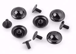 Väskfötter runda med skruv 1-pack