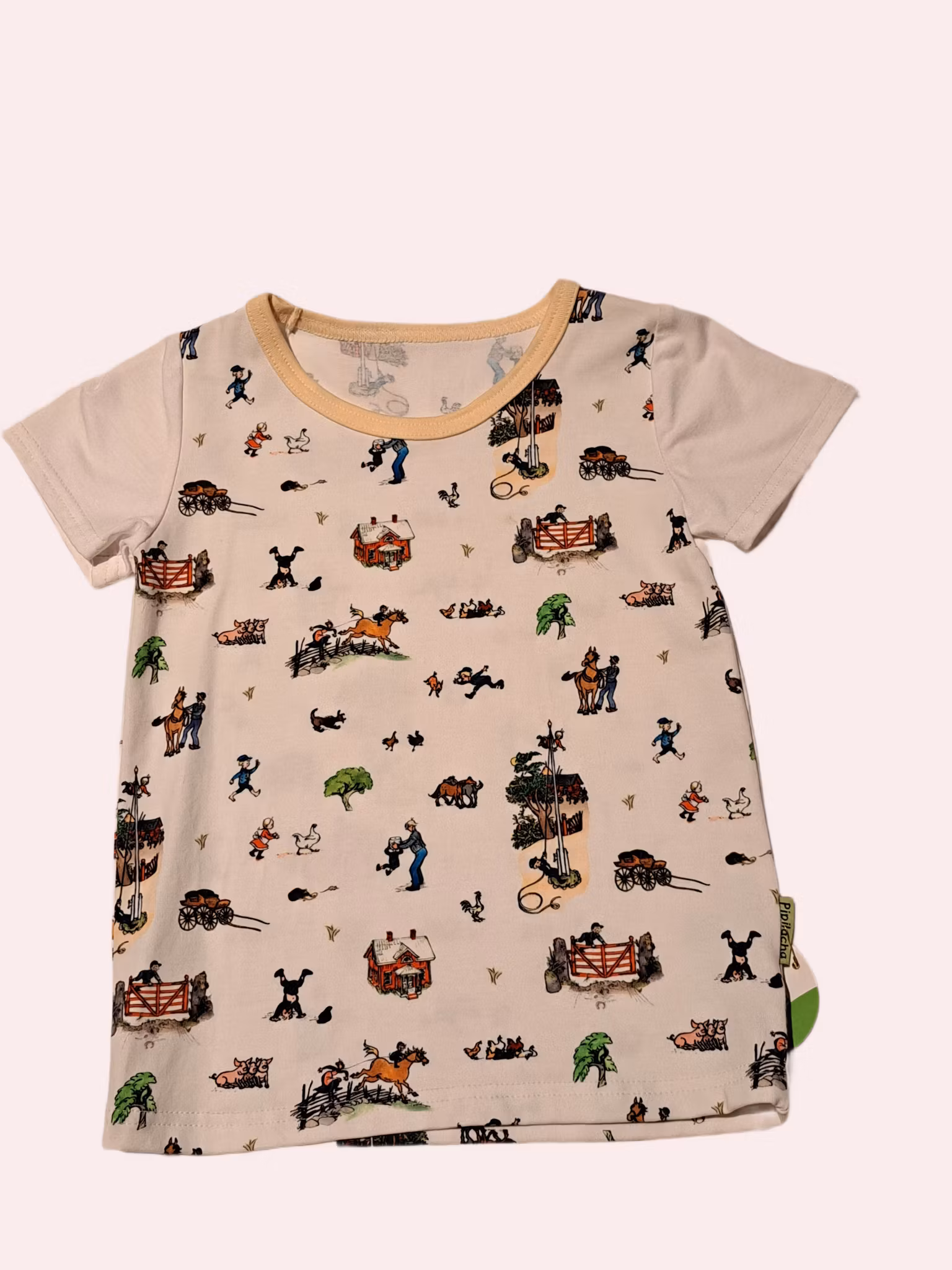 T-shirt Emil i Lönneberga vit