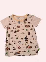 T-shirt Emil i Lönneberga vit