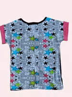 T-shirt Färgglada stjärnor