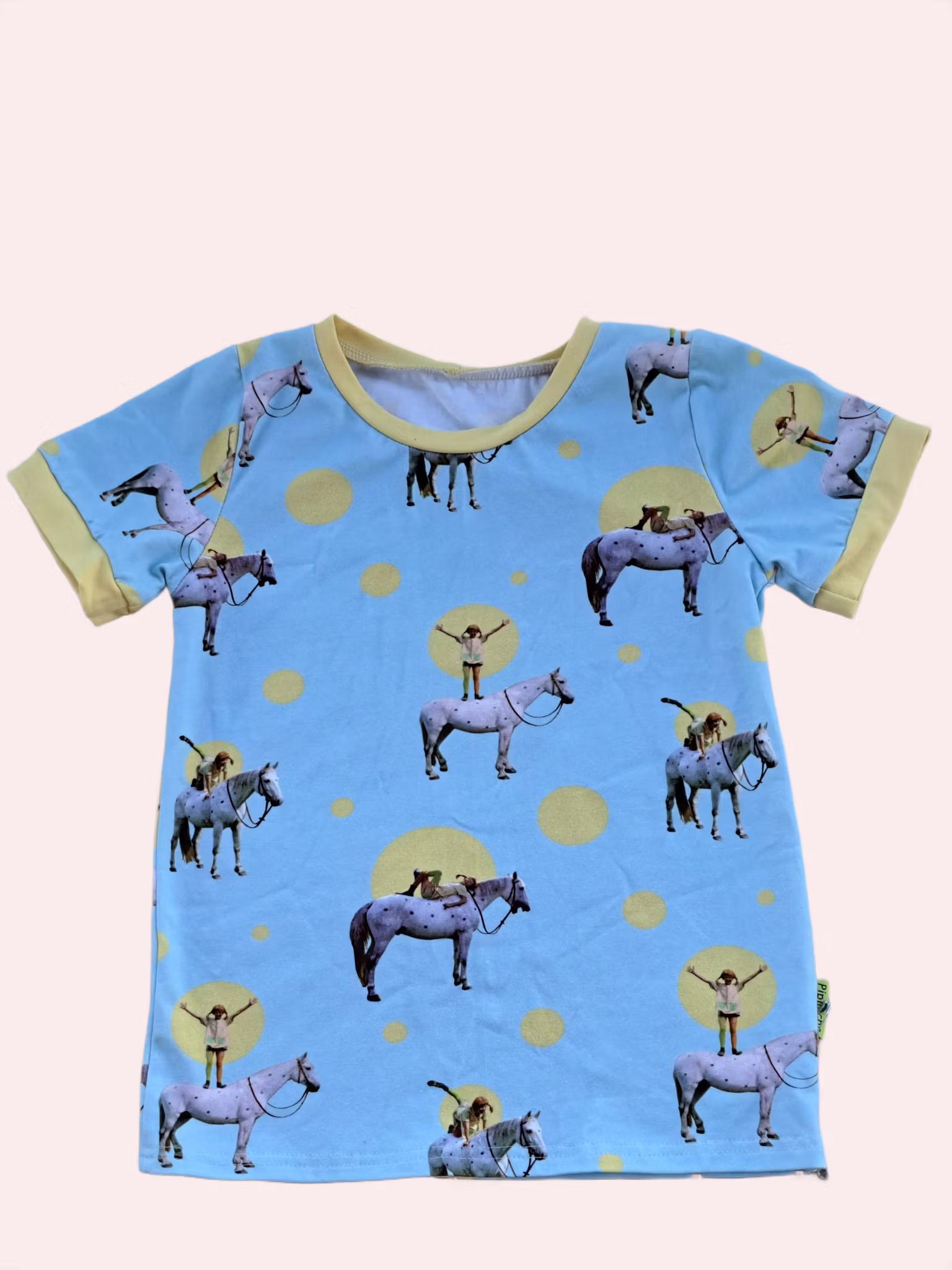 T-shirt Pippi Långstrump och Lilla Gubben