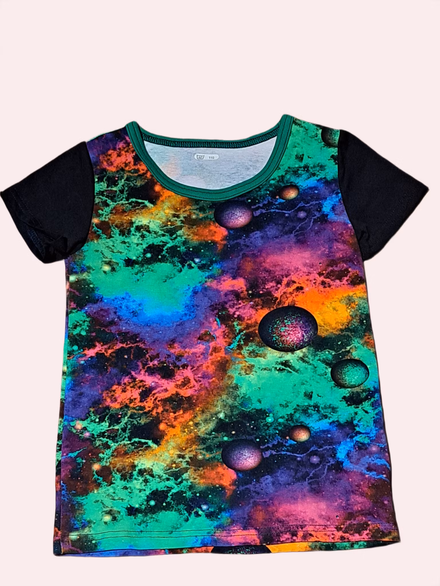 T-shirt Färgglada planeter