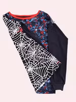 Långärmad tröja med Spindelmannen