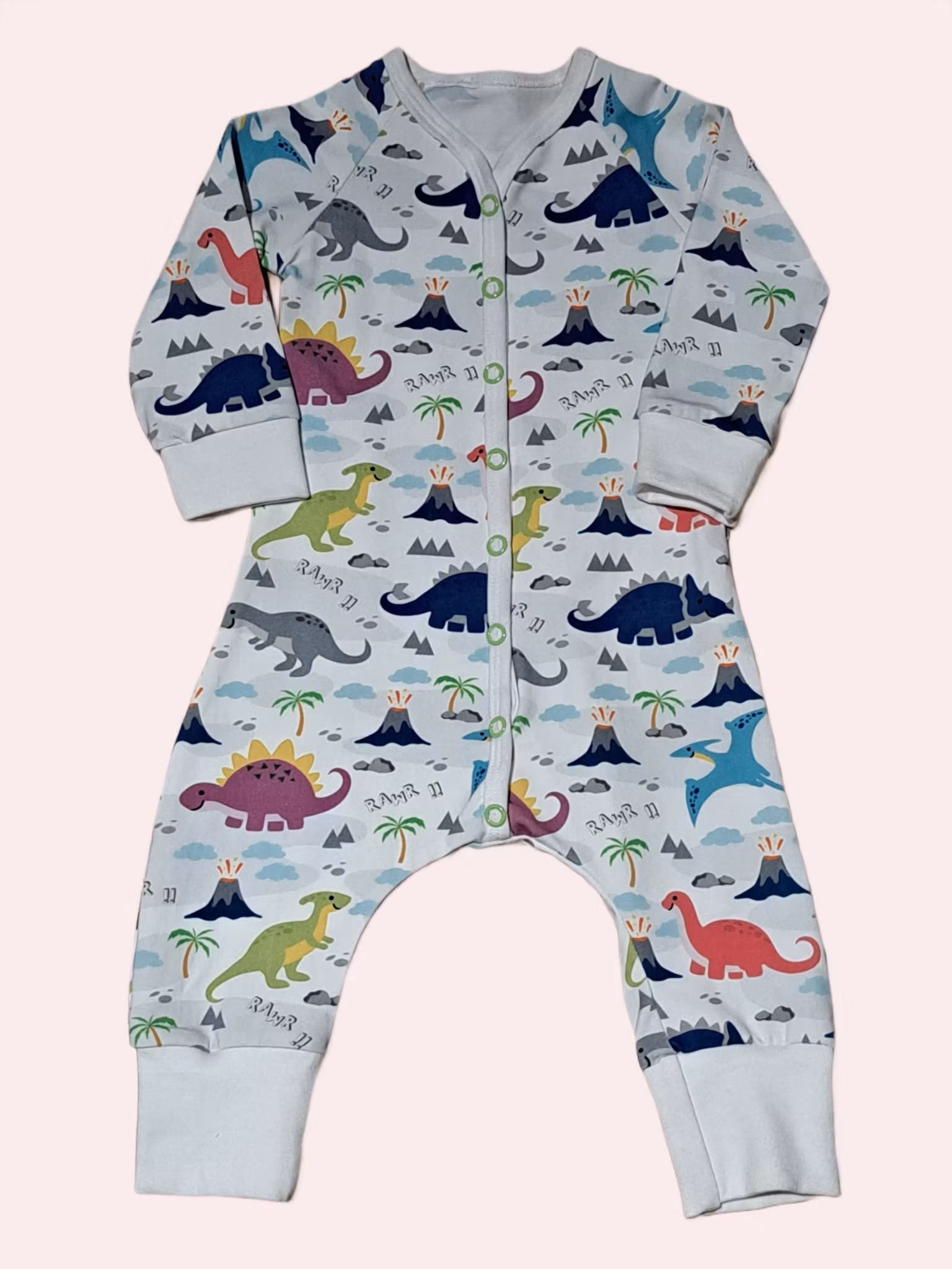Heldress/Onepiece/Pyjamas Dinosaurier