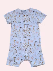 Sommardress Giraffer