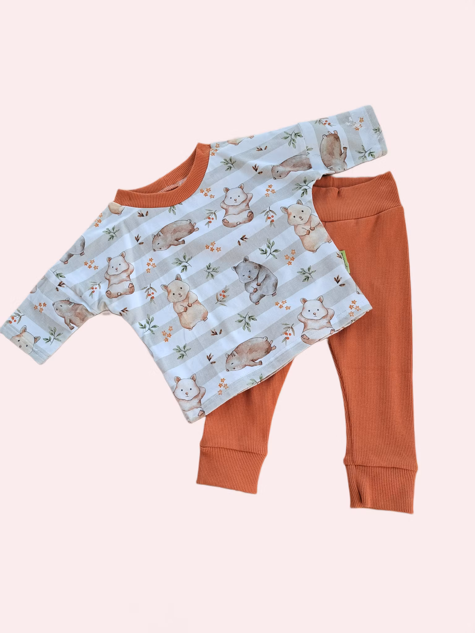 Set tröja och tights Murmeldjur