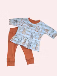 Set tröja och tights Murmeldjur