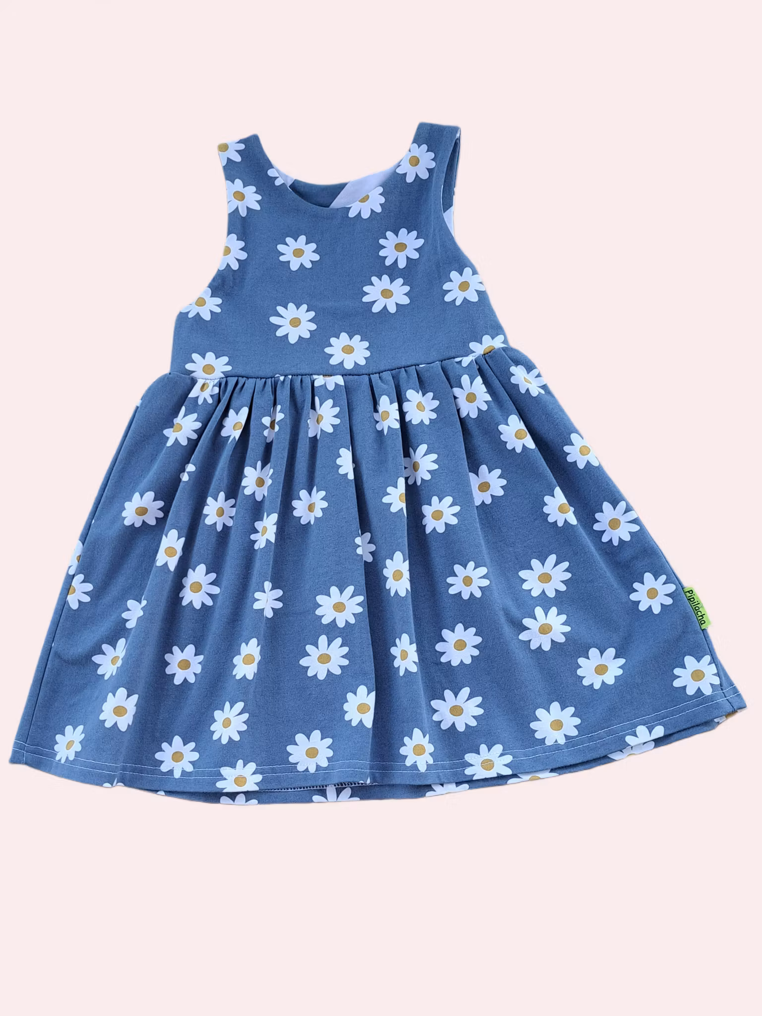 Ärmlös klänning Prästkragar